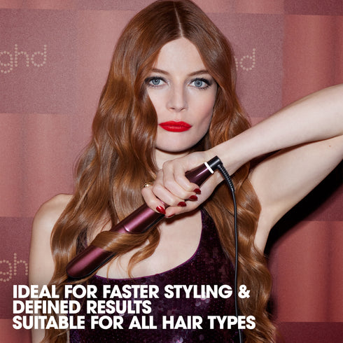 NEW GHD CHRONOS HAIR STRAIGHTENER IN CHERRY CHIC