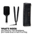 NEW GHD PLATINUM+ HAIR STRAIGHTENER FESTIVE GIFT SET IN BLACK (WORTH £304)