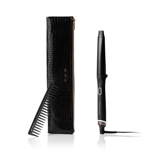 NEW GHD CHRONOS CURVE CONICAL WAND FESTIVE GIFT SET (28-23MM BARREL) (WORTH £239)
