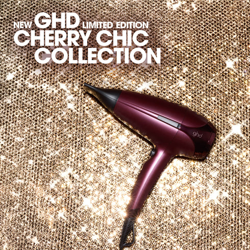 NEW GHD HELIOS HAIR DRYER IN CHERRY CHIC