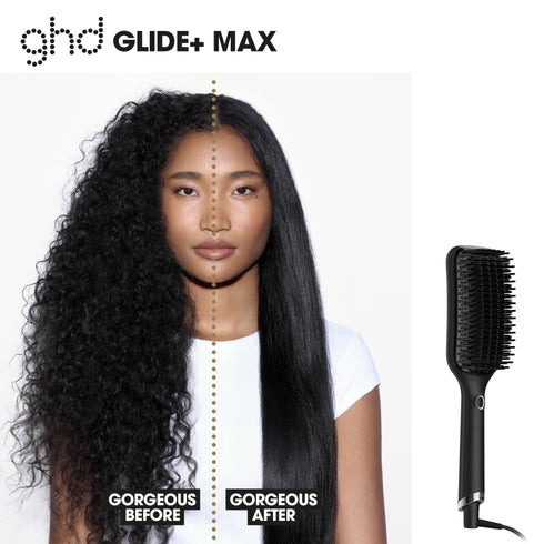 PRE ORDER THE NEW GHD GLIDE+ MAX HOT BRUSH FOR LONG, THICK AND CURLY HAIR