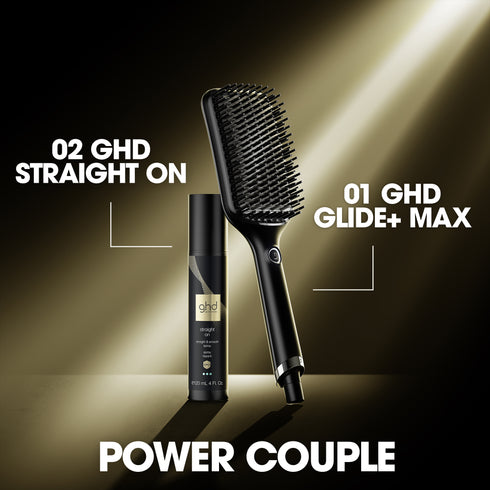 PRE ORDER THE NEW GHD GLIDE+ MAX HOT BRUSH FOR LONG, THICK AND CURLY HAIR