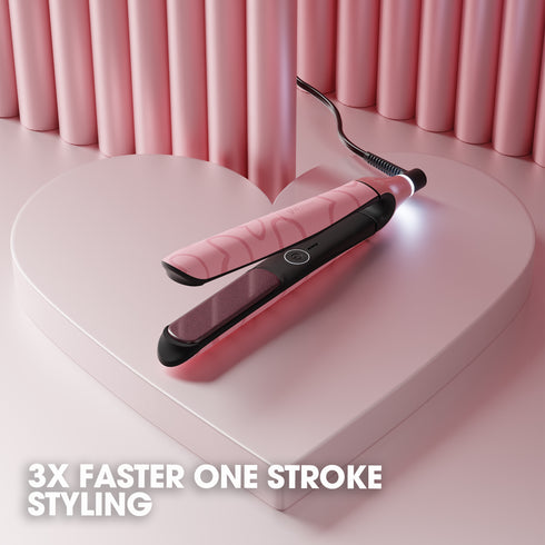 NEW GHD CHRONOS PROFESSIONAL HAIR STRAIGHTENER (26MM PLATE) DUSTED PINK