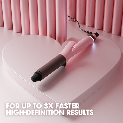 NEW GHD CHRONOS CURVE GRAND TONG (32MM BARREL) DUSTED PINK FOR BIG VOLUMINOUS CURLS