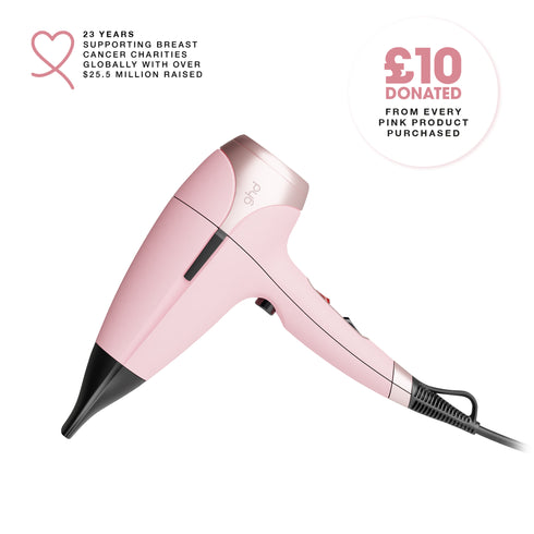 NEW GHD HELIOS HAIR DRYER IN DUSTED PINK