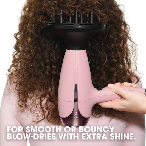 NEW GHD HELIOS HAIR DRYER IN DUSTED PINK