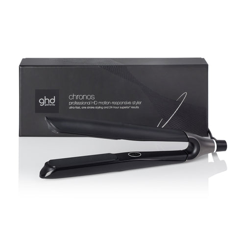 GHD CHRONOS HAIR STRAIGHTENER IN BLACK