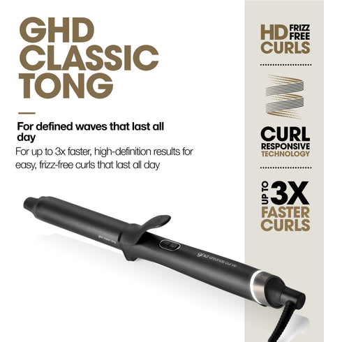 GHD CHRONOS CURVE CLASSIC TONG (26MM BARREL) FOR DEFINED WAVES