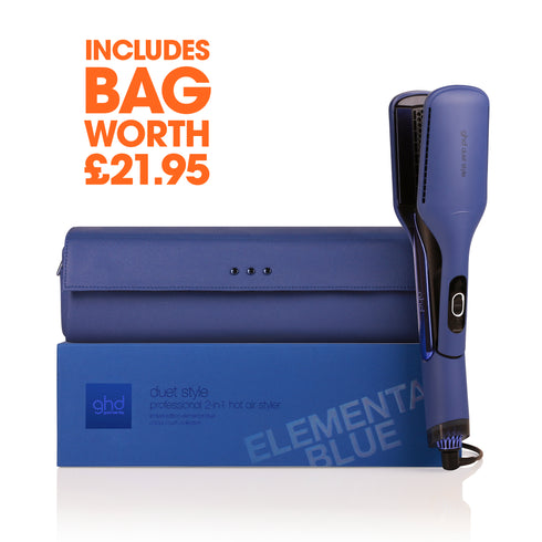 GHD DUET STYLE HOT AIR STYLER IN ELEMENTAL BLUE