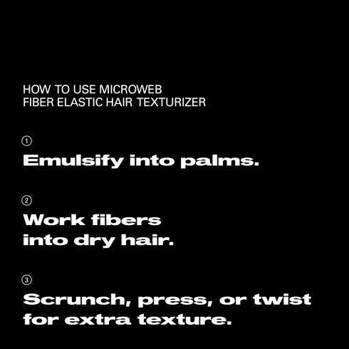 Microweb Fiber Elastic Hair Texturiser 45ml