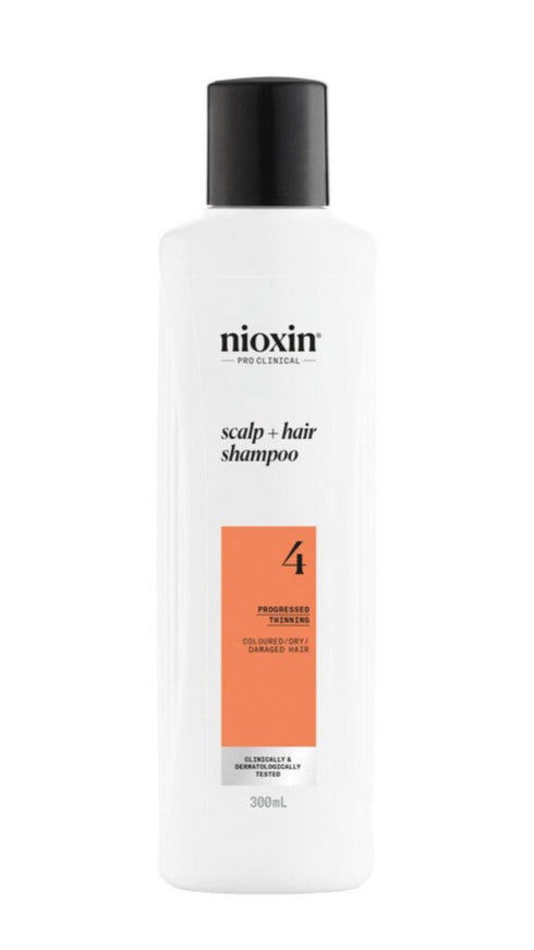 Nioxin System 4 Shampoo FOR COLORED HAIR WITH PROGRESSED THINNING 300ml