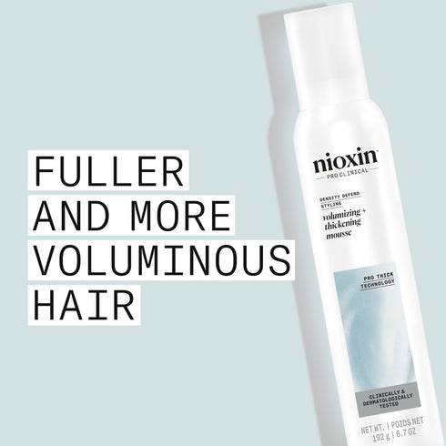 Nioxin Volumising Mousse FOR THINNING HAIR
