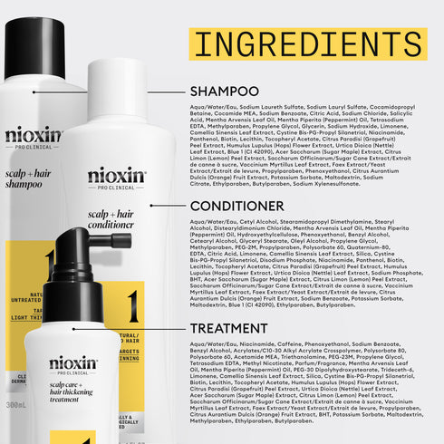 Nioxin System 1 Conditioner FOR NATURAL HAIR WITH LIGHT THINNING 300ml