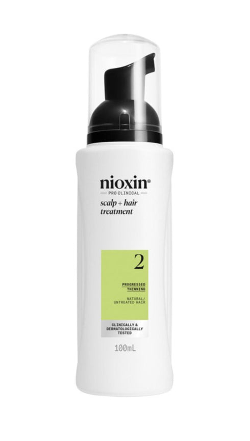 Nioxin System 2 Leave In Treatment FOR NATURAL HAIR WITH PROGRESSED THINNING
