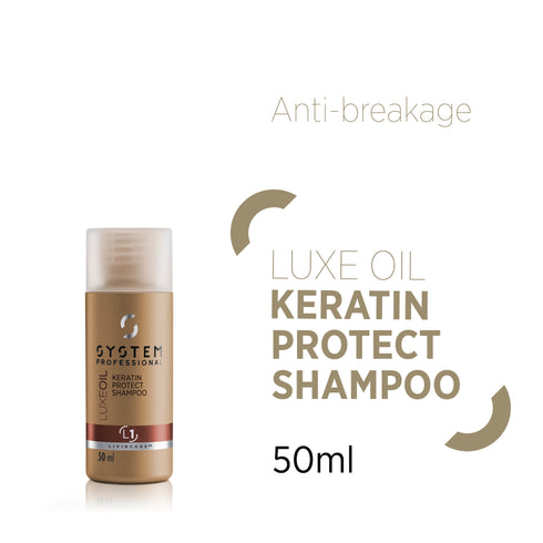 LuxeOil Keratin Protect Shampoo 50ml
