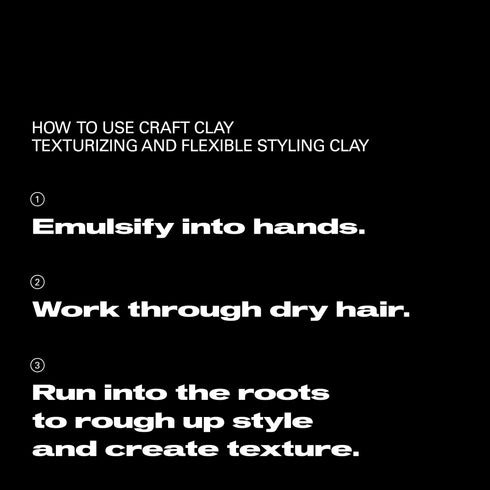 Sebastian Craft Clay Texturizing and Flexible Styling Clay 52ml