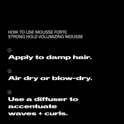 Mousse Forte Volumising Mousse 200ml
