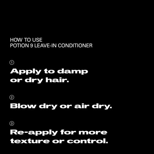 Sebastian Potion 9 Leave-In Conditioner & Styling Cream 50ml