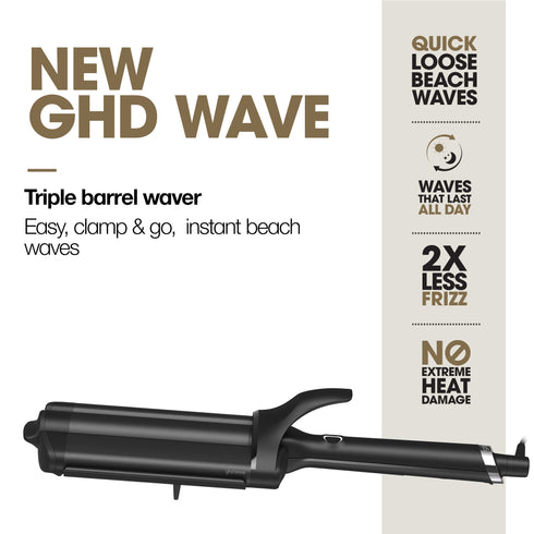 GHD WAVE TRIPLE BARREL HAIR WAVER