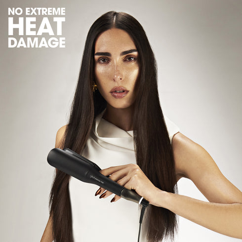 GHD CHRONOS MAX BEST WIDE PLATE HAIR STRAIGHTENER (43MM PLATE) BLACK