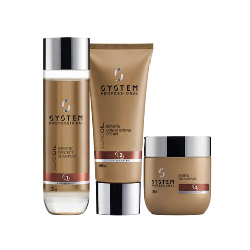LUXEOIL KERATIN PROTECT TRIO