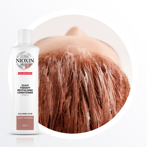 Nioxin 3 Trial Kit for Coloured Hair with Light Thinning