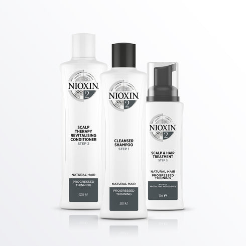 Nioxin 2 Scalp Therapy Revitalising Conditioner for Natural Hair with Progressed Thinning 300ml
