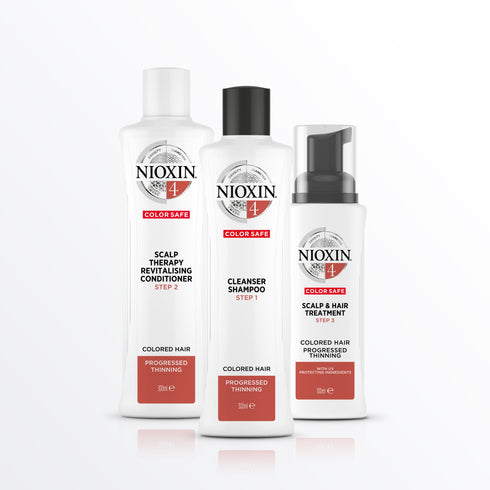 Nioxin 4 Scalp & Hair Treatment for Coloured Hair with Progressed Thinning 100ml