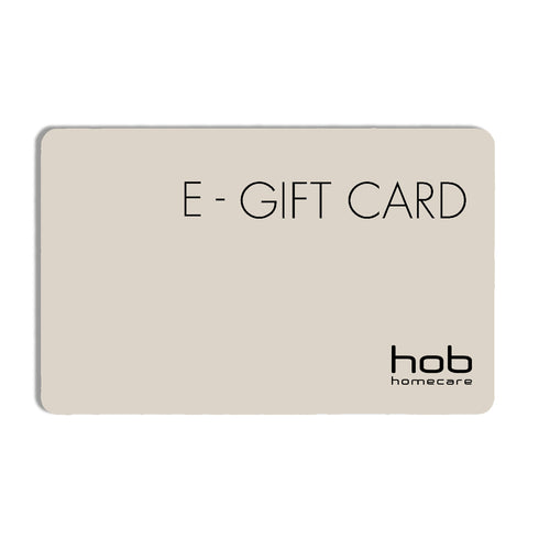 HOB Homecare E-Gift Card - Online Only. Click here to choose the amount you wish to purchase. Can NOT be used IN SALON