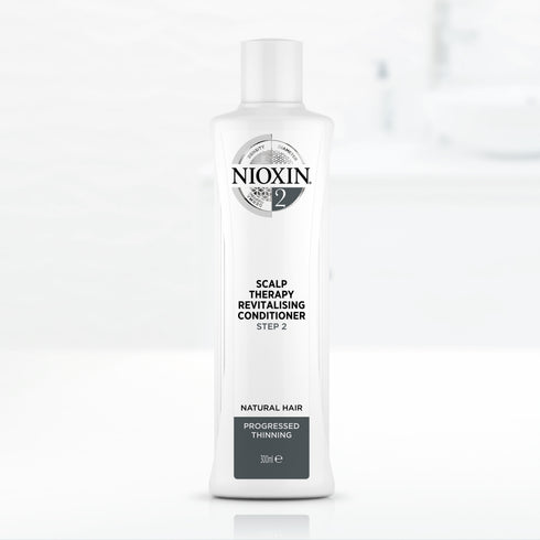 Nioxin 2 Scalp Therapy Revitalising Conditioner for Natural Hair with Progressed Thinning 300ml