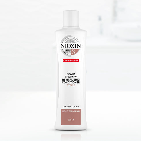 Nioxin 3 Scalp Therapy Revitalising Conditioner for Coloured Hair with Light Thinning 300ml