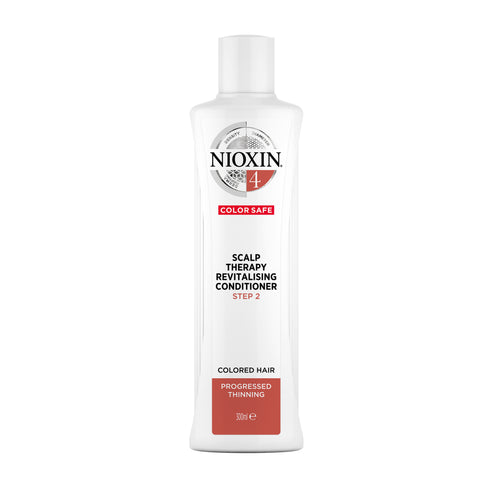 Nioxin 4 Scalp Therapy Revitalising Conditioner for Coloured Hair with Progressed Thinning 300ml
