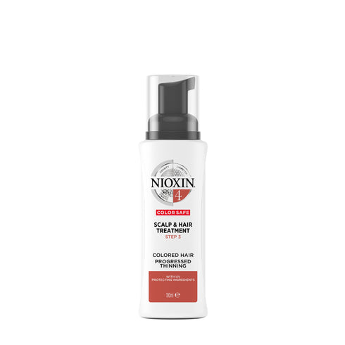 Nioxin 4 Scalp & Hair Treatment for Coloured Hair with Progressed Thinning 100ml