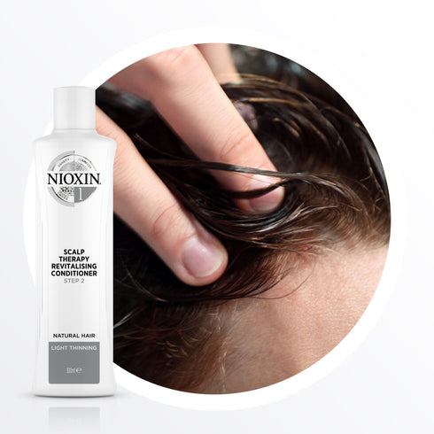Nioxin 1 Trial Kit for Natural Hair with Light Thinning