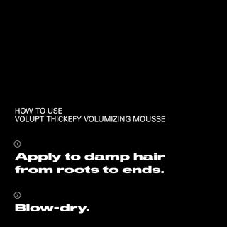 Volupt Thickefy Volumising Mousse 140ml