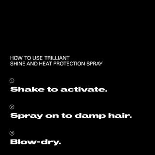 Trilliant Shine and Heat Protection Spray 150ml