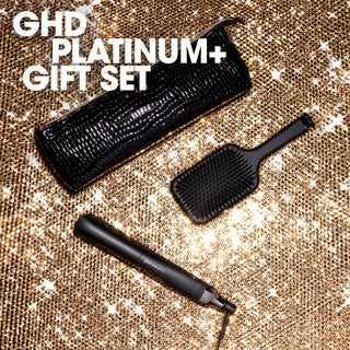 GHD Platinum+ Hair Straightener Festive Gift Set In Black (Worth £284)