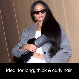GHD Glide+ Max Hot Brush For Long, Thick And Curly Hair