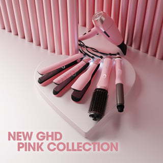 NEW GHD CHRONOS PROFESSIONAL HAIR STRAIGHTENER (26MM PLATE) DUSTED PINK