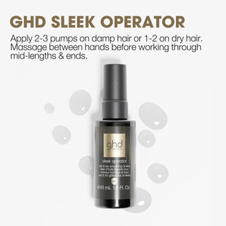 GHD Sleek Operator Wet Or Dry Hair Oil Elixir