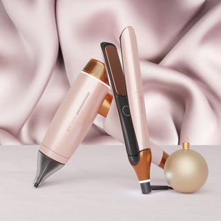 GHD Deluxe Hair Dryer & Straightener Gift Set In Cashmere Beige (Total Value £668)