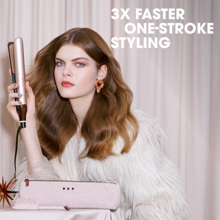 GHD Chronos Hair Straightener Festive Gift Set In Cashmere Beige (Total Value £361)