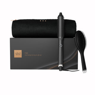 GHD Rise Hot Brush Festive Gift Set In Black (Total Value £236.50)