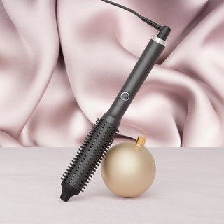 GHD Rise Hot Brush Festive Gift Set In Black (Total Value £236.50)