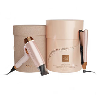 GHD Deluxe Hair Dryer & Straightener Gift Set In Cashmere Beige (Total Value £668)