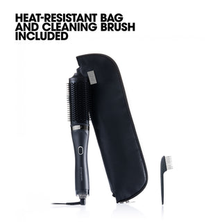 GHD Duet Blowdry Hair Dryer Brush In Black