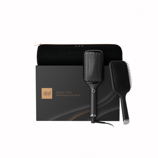GHD Glide+ Max Hot Brush Festive Gift Set In Black (Total Value £246.50)