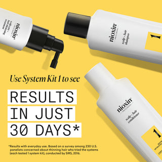 Nioxin System Kit 1 Haircare Gift Set (worth £117)