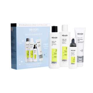 Nioxin System Kit 2 Haircare Gift Set (worth £117)