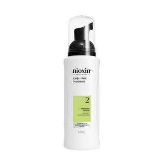 Nioxin System 2 Leave In Treatment For Natural Hair with Progressed Thinning 300ml